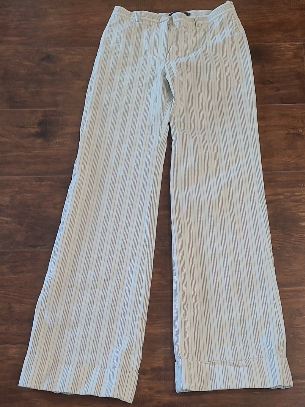 Kulson Italy Striped Wide-Leg Pants Cotton/Lycra 38 /4/small
Season Transitional